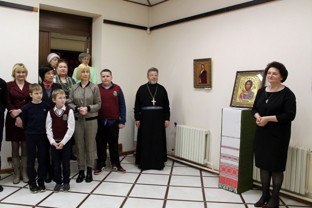 Адкрыццё выставы "Святло Вялікадня"
